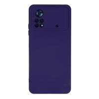 Newface Xiaomi Poco X4 Pro 5G Kılıf Nano içi Kadife Silikon - Mor