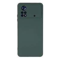 Newface Xiaomi Poco X4 Pro 5G Kılıf Nano içi Kadife Silikon - Koyu Yeşil