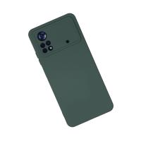 Newface Xiaomi Poco X4 Pro 5G Kılıf Nano içi Kadife Silikon - Koyu Yeşil