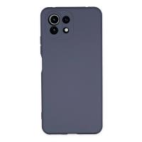 Newface Xiaomi Mİ 11 Lite Kılıf Nano içi Kadife Silikon - Gri