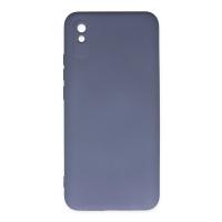 Newface Xiaomi Redmi 9A Kılıf Nano içi Kadife Silikon - Gri