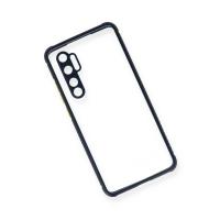 Newface Xiaomi Mi Note 10 Lite Kılıf Miami Şeffaf Silikon - Lacivert