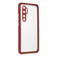 Newface Xiaomi Mi Note 10 Lite Kılıf Miami Şeffaf Silikon - Fuşya