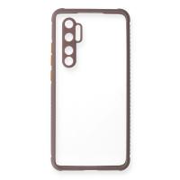 Newface Xiaomi Mi Note 10 Lite Kılıf Miami Şeffaf Silikon - Açık Mor