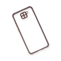 Newface Xiaomi Redmi Note 9 Kılıf Miami Şeffaf Silikon - Açık Mor