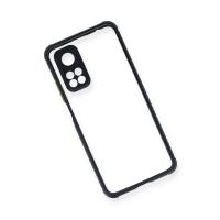 Newface Xiaomi Mi 10T Pro Kılıf Miami Şeffaf Silikon - Lacivert