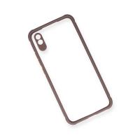 Newface Xiaomi Redmi 9A Kılıf Miami Şeffaf Silikon - Açık Mor