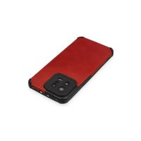 Newface Xiaomi Mi 13 Kılıf Loop Deri Silikon - Kırmızı