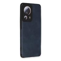 Newface Xiaomi Mi 13 Lite Kılıf Loop Deri Silikon - Lacivert