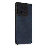 Newface Xiaomi Mi 13 Pro Kılıf Loop Deri Silikon - Lacivert