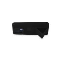 Newface Xiaomi Redmi 12C Kılıf Mega Standlı Silikon - Siyah