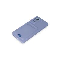 Newface Xiaomi Redmi Note 11 Pro Kılıf Kelvin Kartvizitli Silikon - Lila