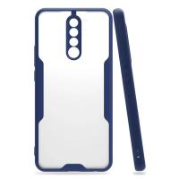 Newface Xiaomi Redmi 9 Kılıf Platin Silikon - Lacivert