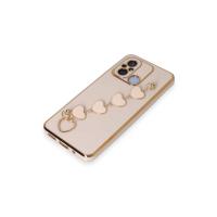 Newface Xiaomi Redmi 12C Kılıf Esila Silikon - Pudra