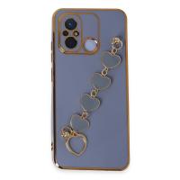 Newface Xiaomi Redmi 12C Kılıf Esila Silikon - Gri