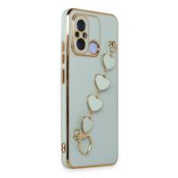 Newface Xiaomi Redmi 12C Kılıf Esila Silikon - Su Yeşili