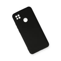 Newface Xiaomi Redmi 9C Kılıf Nano içi Kadife Silikon - Siyah