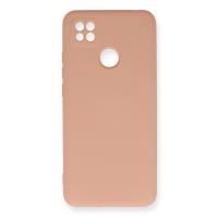 Newface Xiaomi Redmi 9C Kılıf Nano içi Kadife Silikon - Pudra