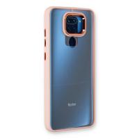 Newface Xiaomi Redmi Note 9 Kılıf Dora Kapak - Pudra