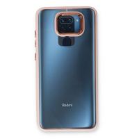 Newface Xiaomi Redmi Note 9 Kılıf Dora Kapak - Pudra