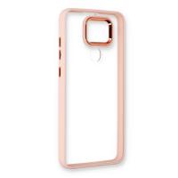 Newface Xiaomi Redmi Note 9 Kılıf Dora Kapak - Pudra