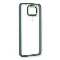 Newface Xiaomi Redmi Note 9 Kılıf Dora Kapak - Haki Yeşil