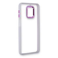 Newface Xiaomi Redmi Note 9 Pro Kılıf Dora Kapak - Lila