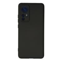 Newface Xiaomi Mi 12 Kılıf Nano içi Kadife Silikon - Siyah