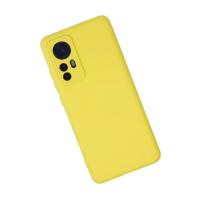 Newface Xiaomi Mi 12 Kılıf Nano içi Kadife Silikon - Sarı
