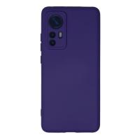 Newface Xiaomi Mi 12 Kılıf Nano içi Kadife Silikon - Mor