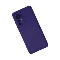 Newface Xiaomi Mi 12 Kılıf Nano içi Kadife Silikon - Mor