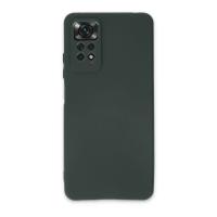 Newface Xiaomi Redmi Note 11 Pro Kılıf First Silikon - Koyu Yeşil