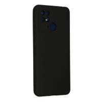 Newface Xiaomi Redmi 10C Kılıf Nano içi Kadife Silikon - Siyah