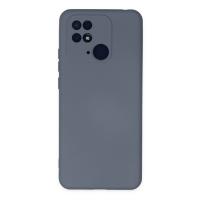 Newface Xiaomi Redmi 10C Kılıf Nano içi Kadife Silikon - Gri