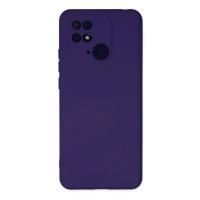 Newface Xiaomi Redmi 10C Kılıf Nano içi Kadife Silikon - Mor