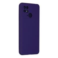 Newface Xiaomi Redmi 10C Kılıf Nano içi Kadife Silikon - Mor