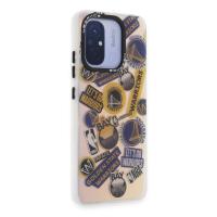 Newface Xiaomi Redmi 12C Kılıf Estoril Desenli Kapak - Estoril - 13