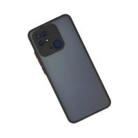 Newface Xiaomi Redmi 10C Kılıf Montreal Silikon Kapak - Siyah