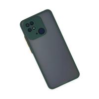 Newface Xiaomi Redmi 10C Kılıf Montreal Silikon Kapak - Yeşil