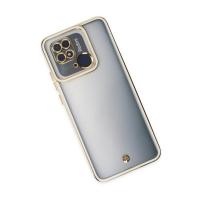 Newface Xiaomi Redmi 10C Kılıf Liva Lens Silikon - Beyaz