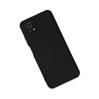 Newface Xiaomi Redmi 10 2022 Kılıf Nano içi Kadife Silikon - Siyah