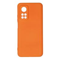 Newface Xiaomi Mi 10T Kılıf Nano içi Kadife Silikon - Turuncu