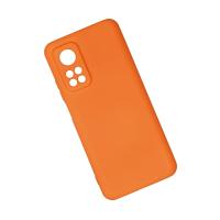 Newface Xiaomi Mi 10T Kılıf Nano içi Kadife Silikon - Turuncu
