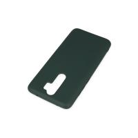 Newface Xiaomi Redmi Note 8 Pro Kılıf Nano içi Kadife Silikon - Koyu Yeşil