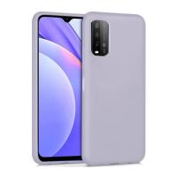 Newface Xiaomi Redmi 9T Kılıf Nano içi Kadife Silikon - Lila