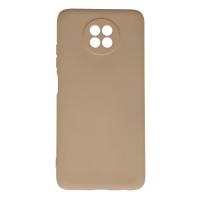 Newface Xiaomi Redmi Note 9 5G Kılıf Nano içi Kadife Silikon - Bej