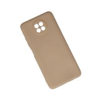 Newface Xiaomi Redmi Note 9 5G Kılıf Nano içi Kadife Silikon - Bej