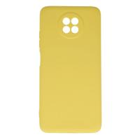 Newface Xiaomi Redmi Note 9 5G Kılıf Nano içi Kadife Silikon - Sarı