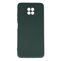 Newface Xiaomi Redmi Note 9 5G Kılıf Nano içi Kadife Silikon - Koyu Yeşil