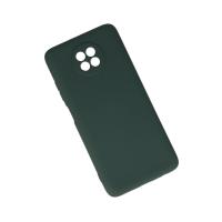 Newface Xiaomi Redmi Note 9 5G Kılıf Nano içi Kadife Silikon - Koyu Yeşil